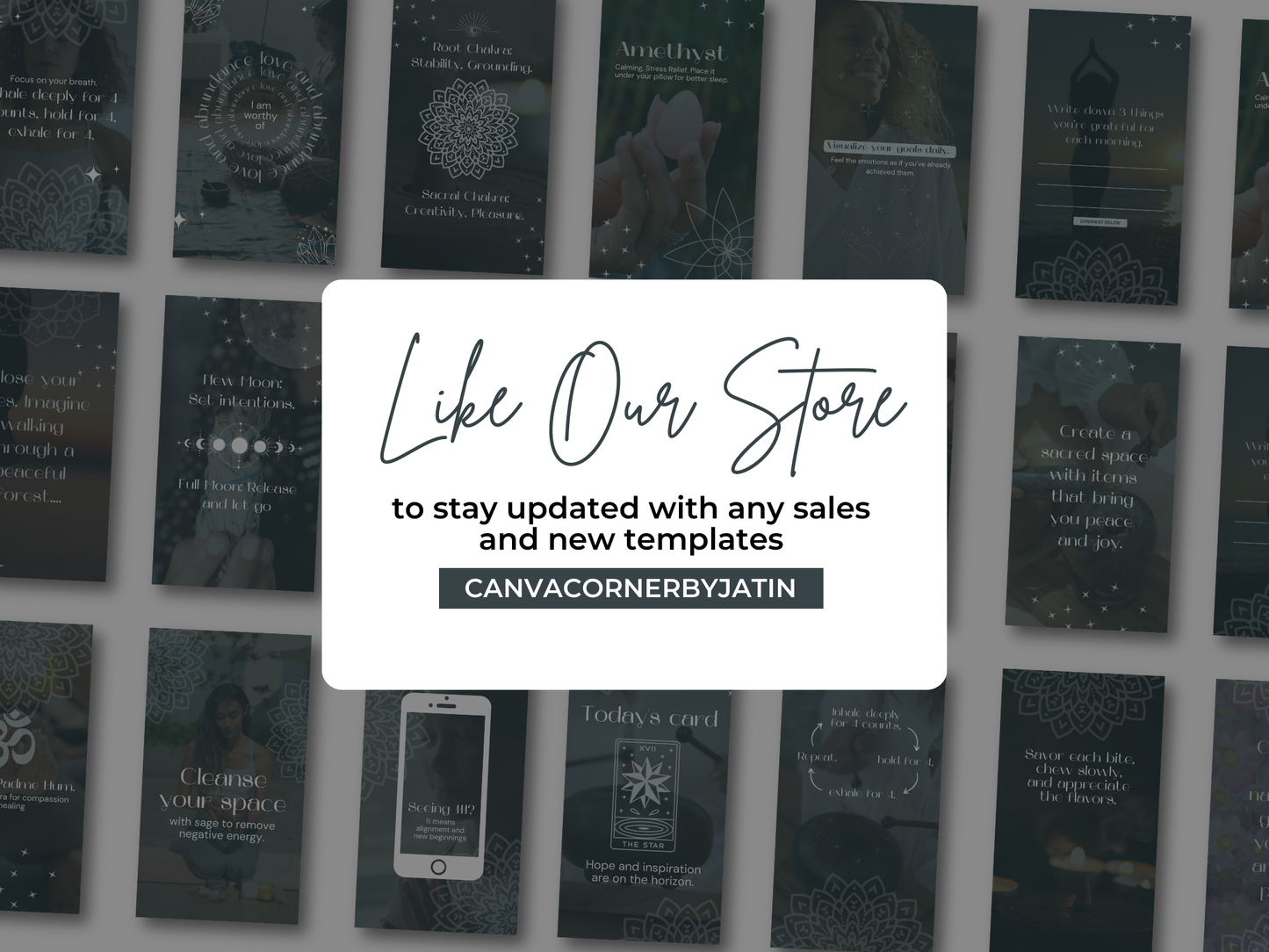 Spiritual Instagram Reel Canva Templates for Coaches