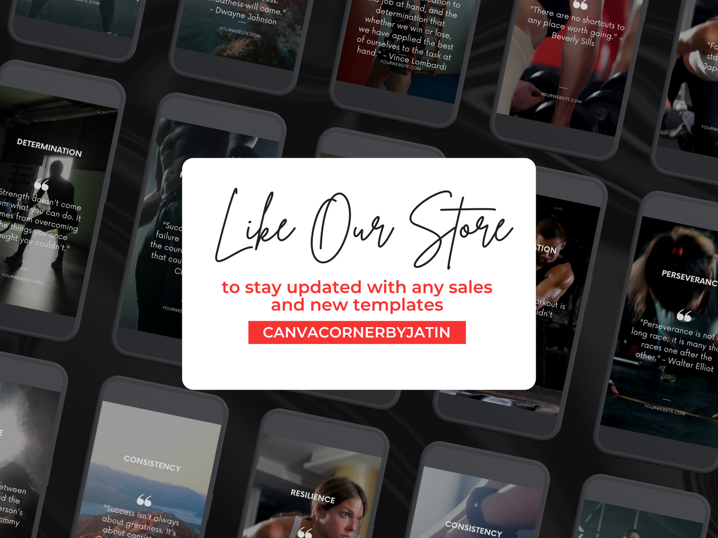 50 Canva Editable Fitness & Gym Motivational Videos for Instagram Reels