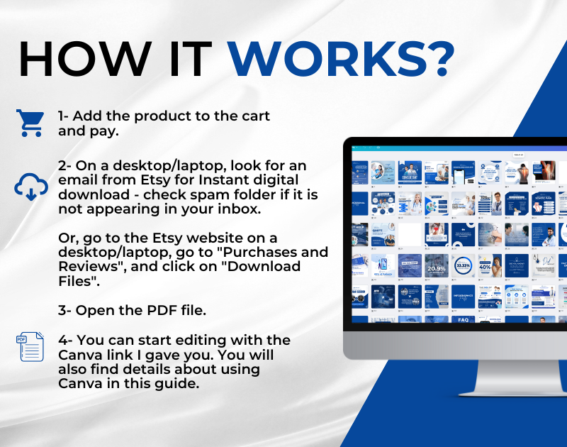 Medical Social Media Canva Templates: Healthcare Marketing Kit