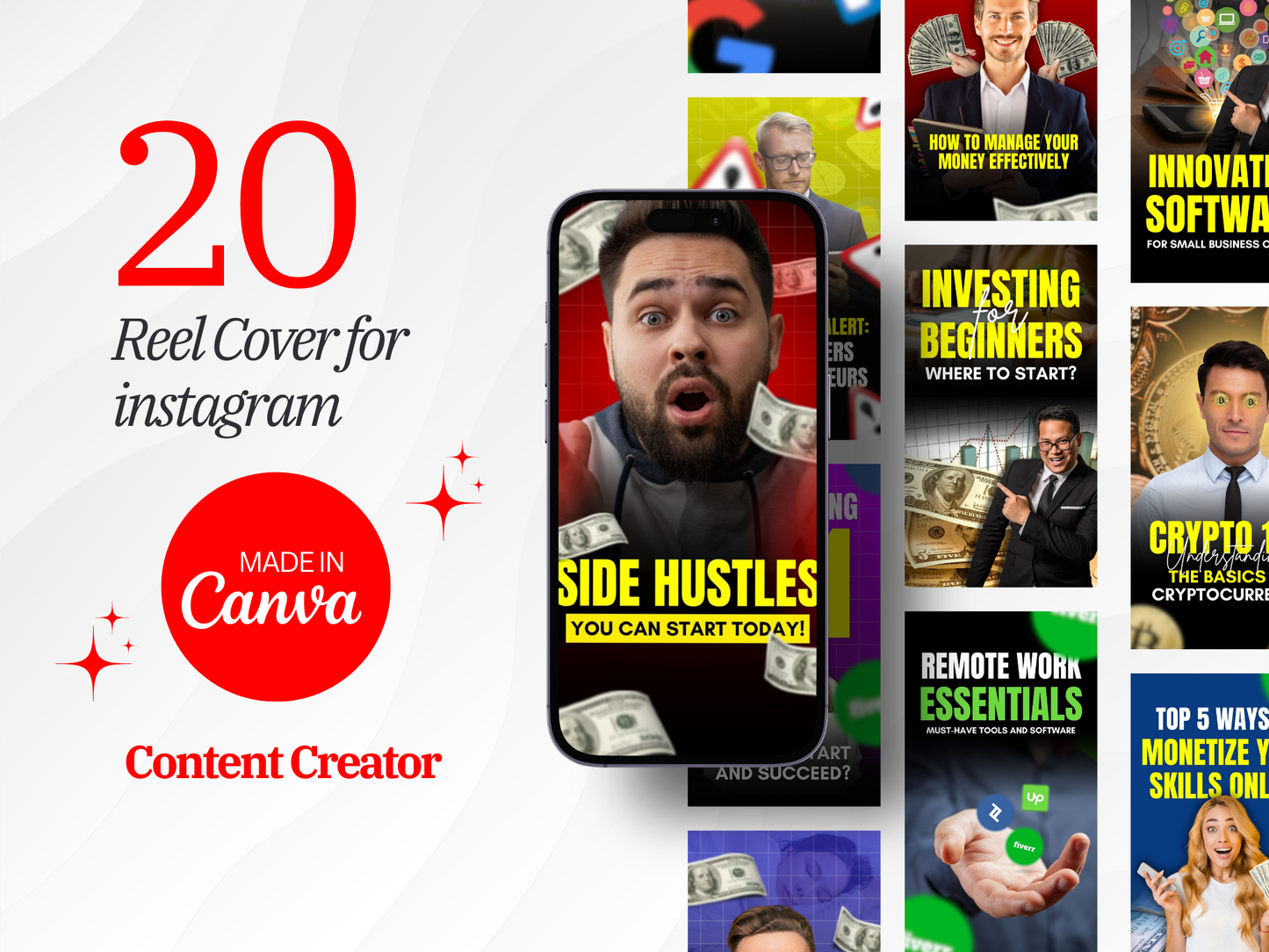 Instagram Reel Cover Templates for Content Creators