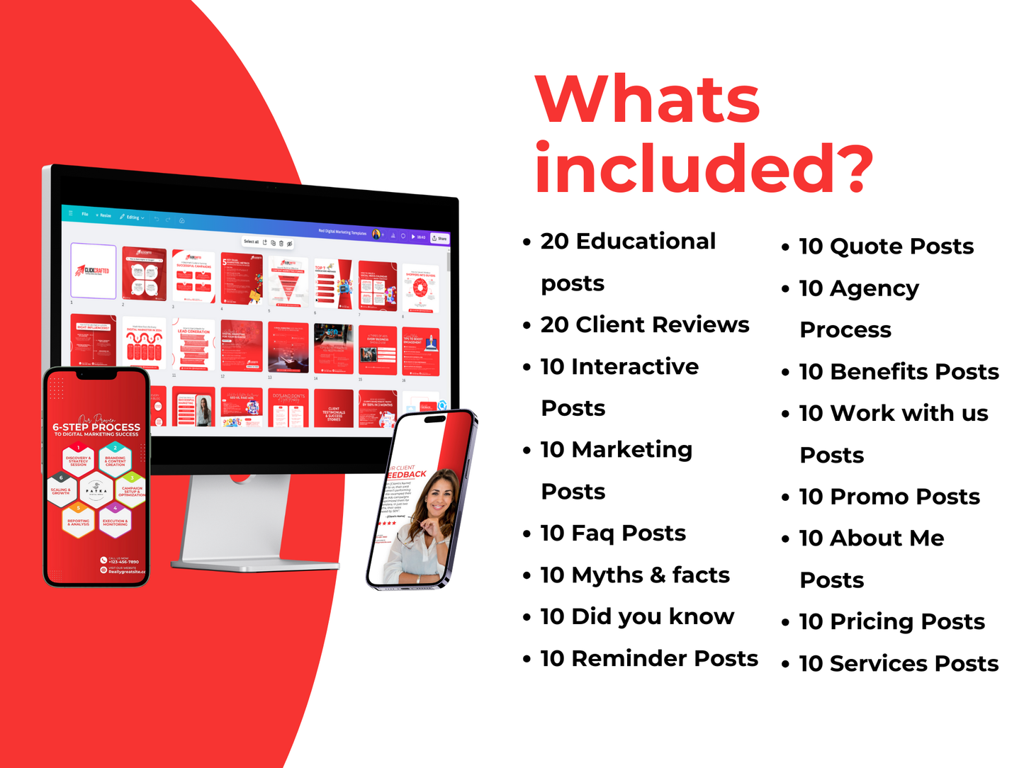 Digital Marketing Agency Template for Social Media Manager and Marketing Agency