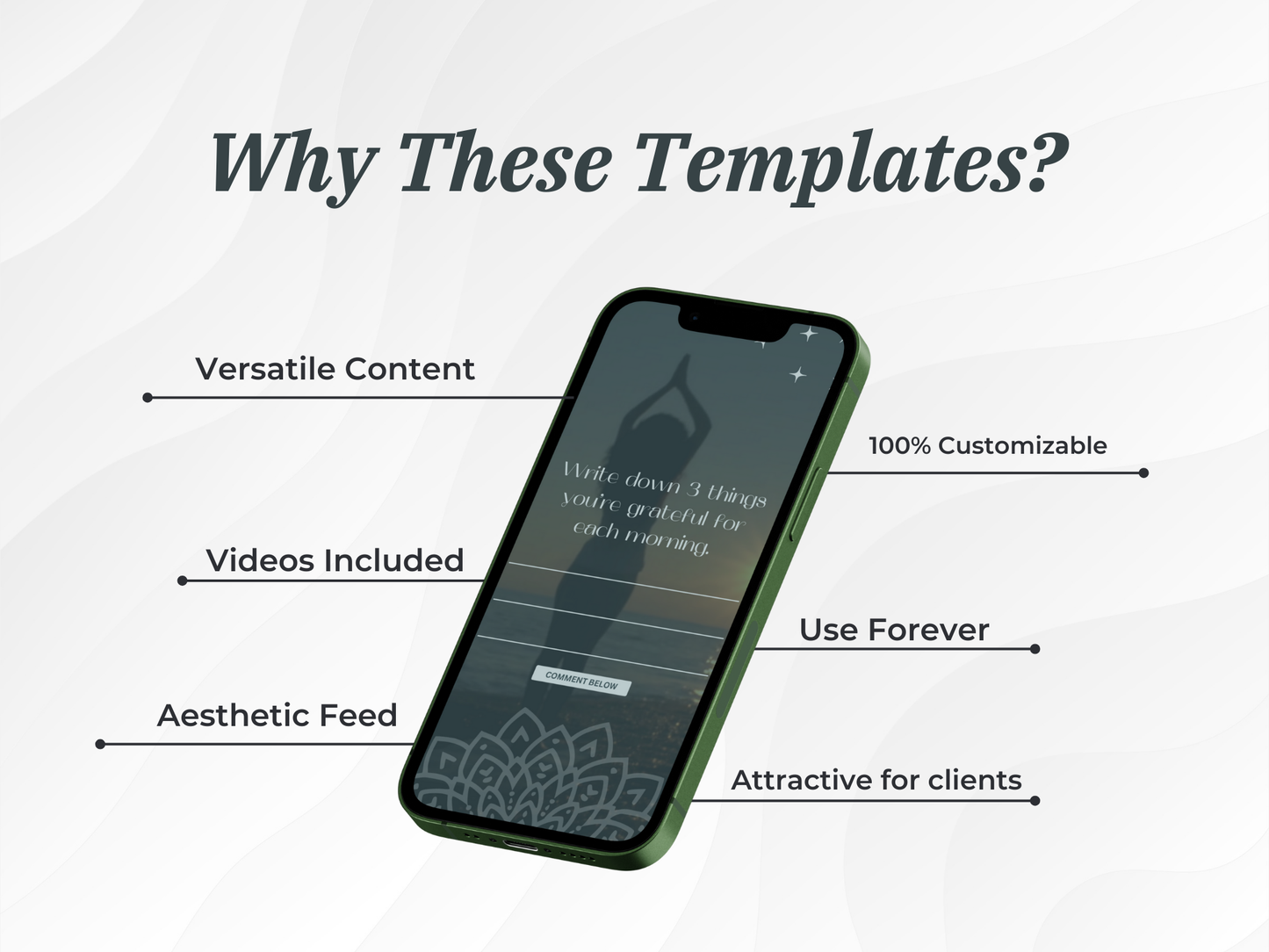 Spiritual Instagram Reel Canva Templates for Coaches