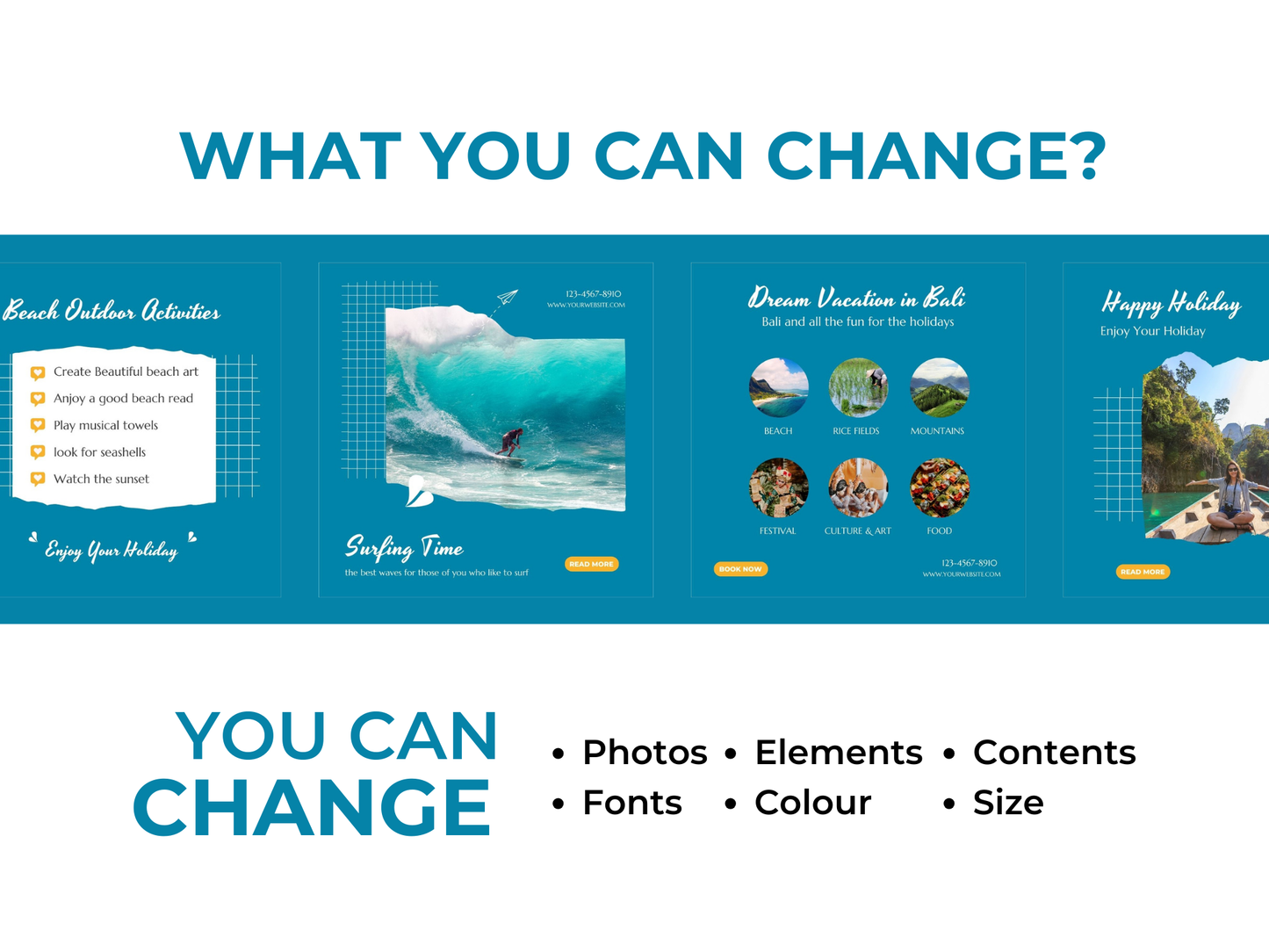 100 Travel Instagram Canva Templates for Travel Agents, Influencers & Travel Bloggers