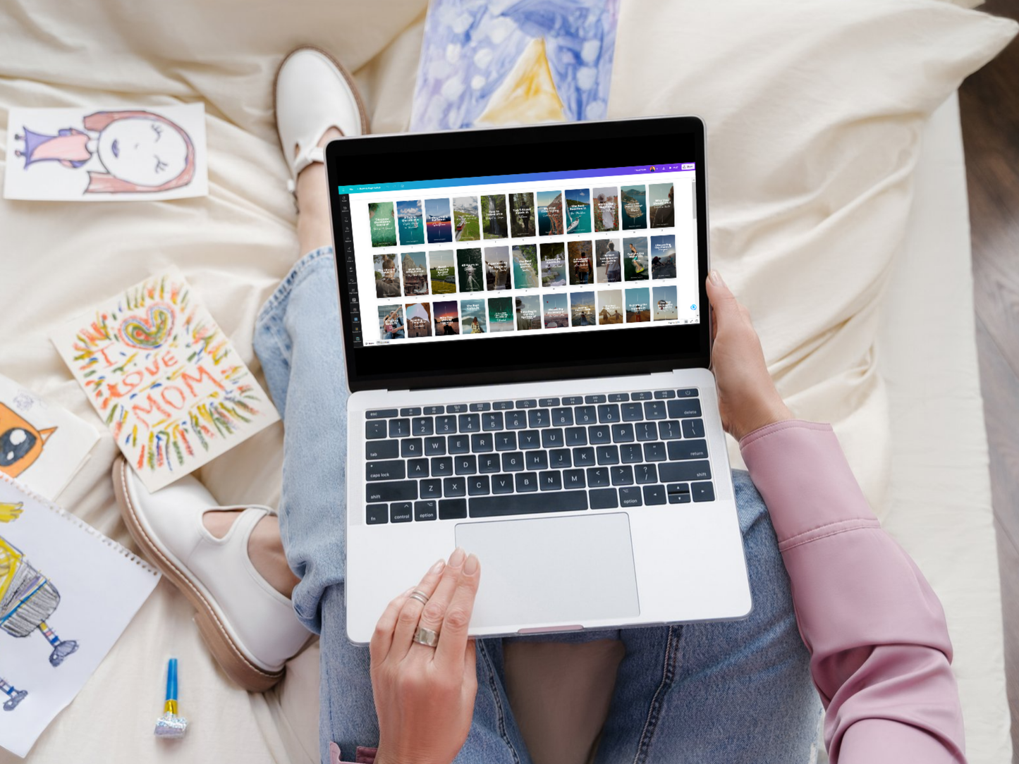 Faceless Travel Instagram Reels Video Canva Templates