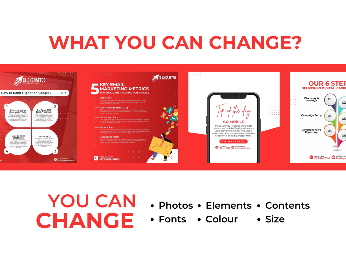 Digital Marketing Agency Template for Social Media Manager and Marketing Agency