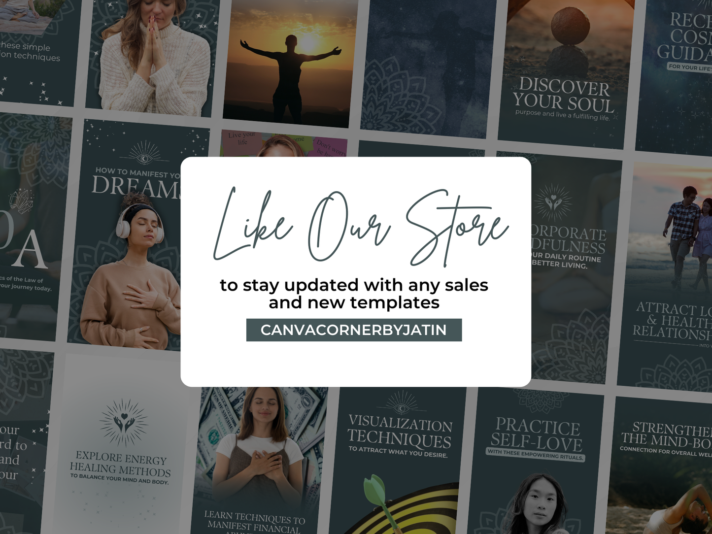 Spiritual Instagram Reel Cover Canva Templates for Coaches