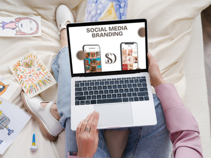 Canva Website Template: Social Media Manager Portfolio (Digital Download)