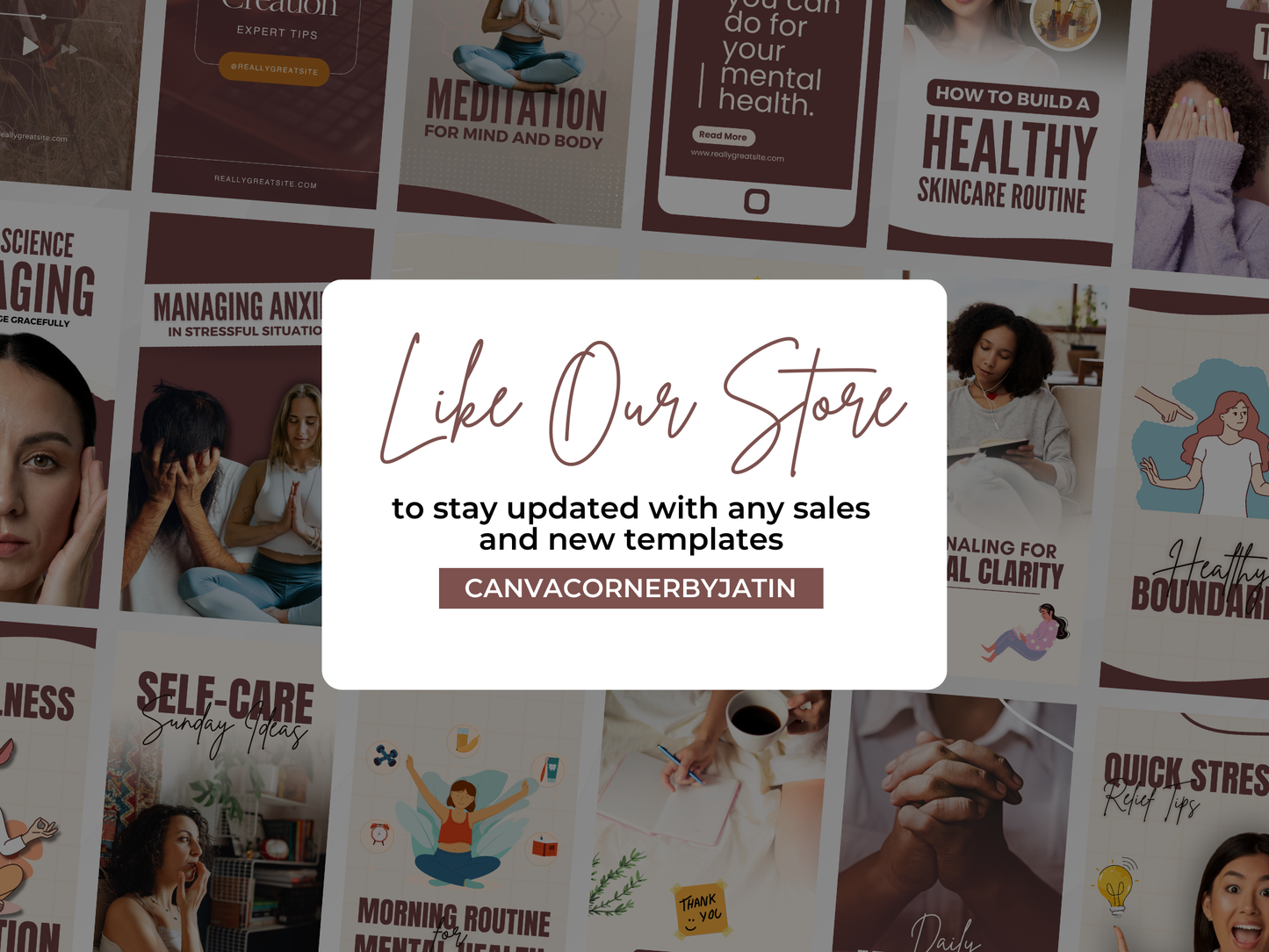 Mental Health Instagram Reel Cover Templates for Therapist, Psychologist & Coaches