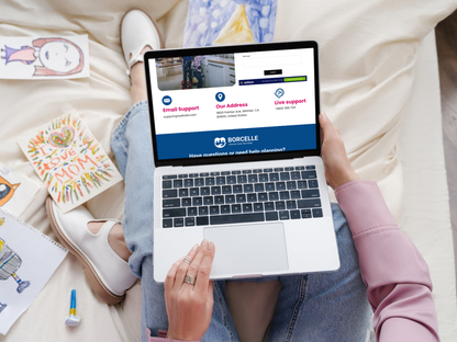 Home Care Canva Website Template