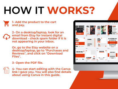 120 Gym & Fitness Instagram Canva Template for Personal Trainer, Fitness Coach & gym Trainers