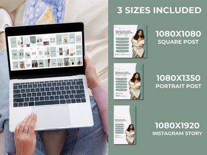 320+ Fashion Ecommerce Instagram Post Canva Templates