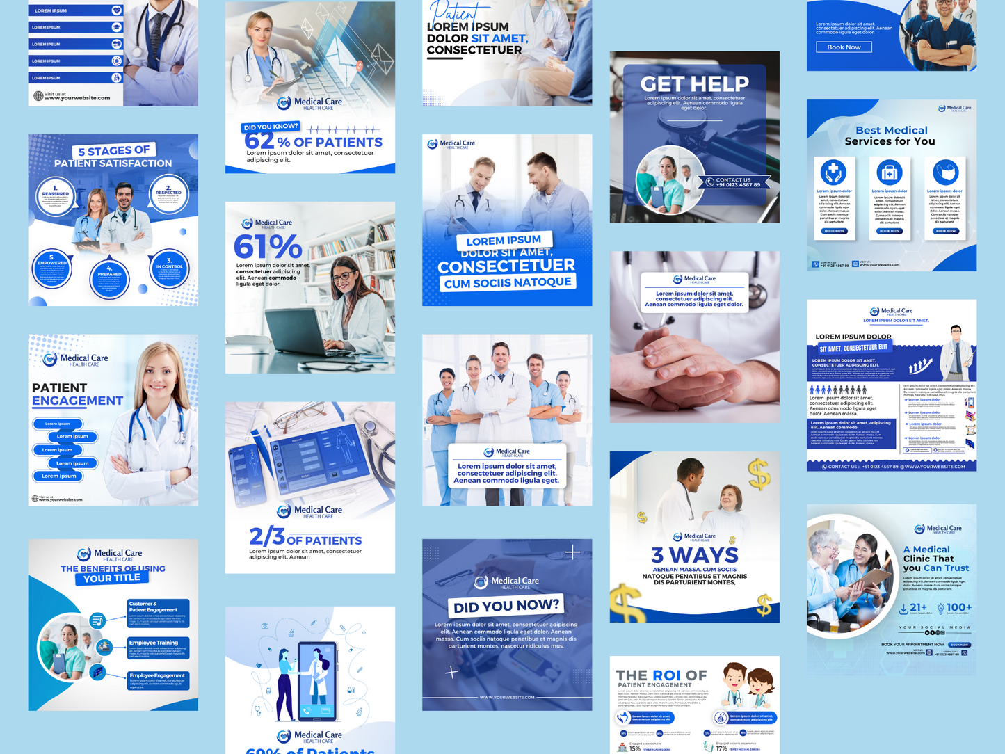 Medical Canva Templates for Health Professionals