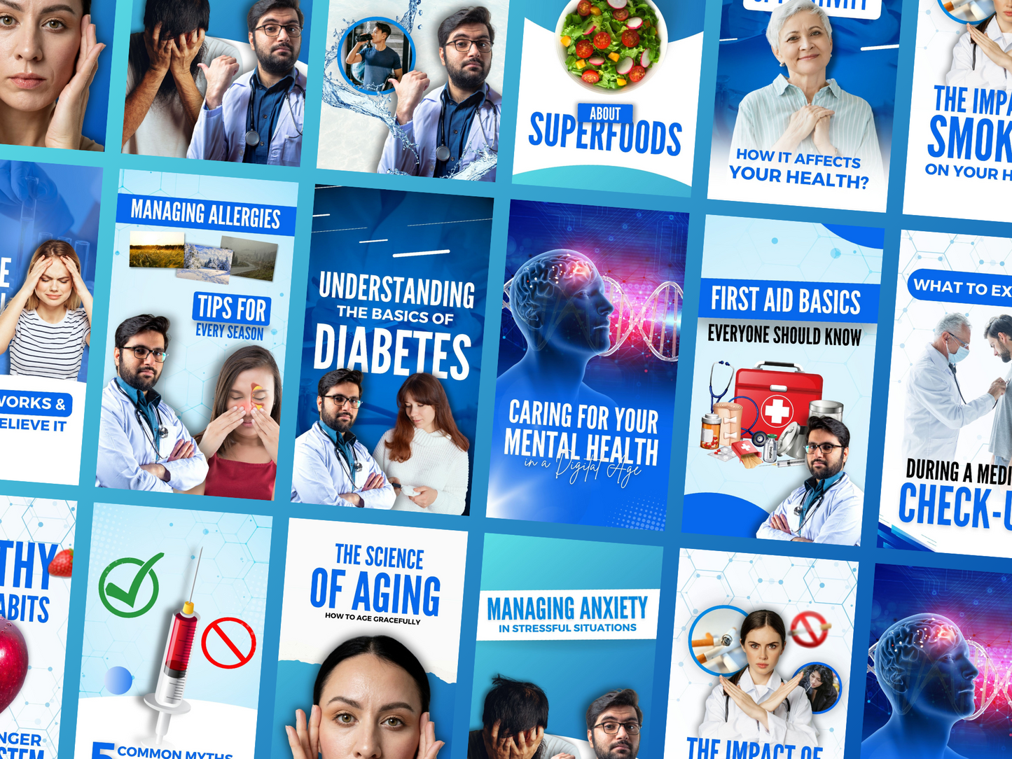 Medical Reel Cover Templates for Health Professionals