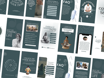 80 Spiritual Instagram Canva Templates for Coaches
