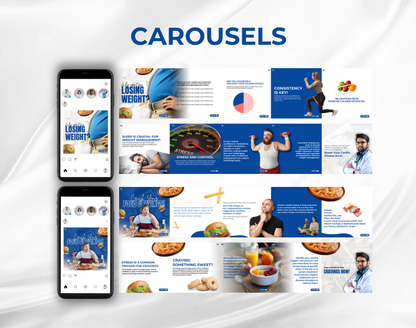 Medical Social Media Canva Templates: Healthcare Marketing Kit