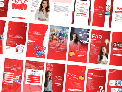 Digital Marketing Agency Template for Social Media Manager and Marketing Agency