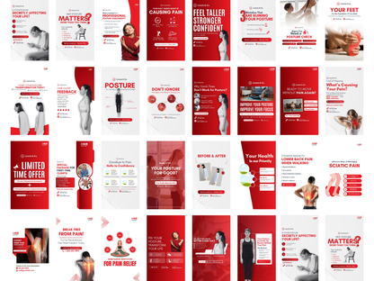 Posturology Canva Templates for Healthcare Professionals, Hospital , Clinics & Doctors