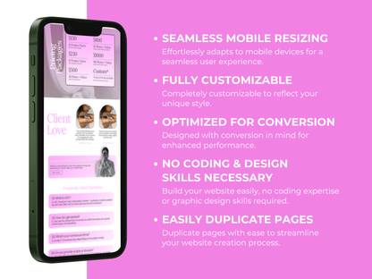 UGC Portfolio Website Template: Editable Canva Design