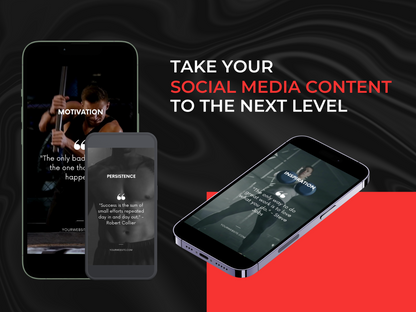 50 Canva Editable Fitness & Gym Motivational Videos for Instagram Reels