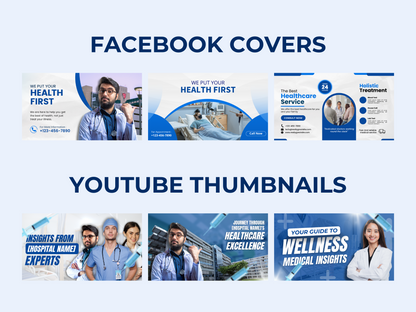 350 Medical Canva Templates for Health Professionals