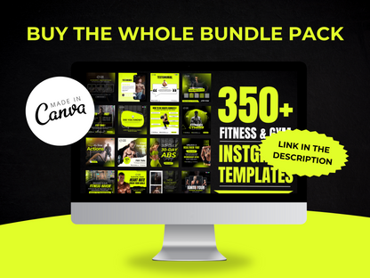 80 Fitness Instagram Posts Templates