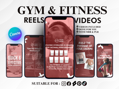 20 Gym & Fitness Instagram Reels Videos for Coaches