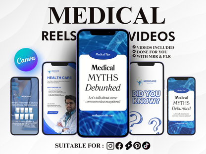 Medical Instagram Reel Videos for Health Professionals